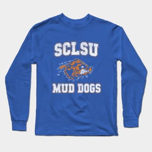 SCLSU Mudogs - vintage Waterboy logo Long Sleeve T-Shirt